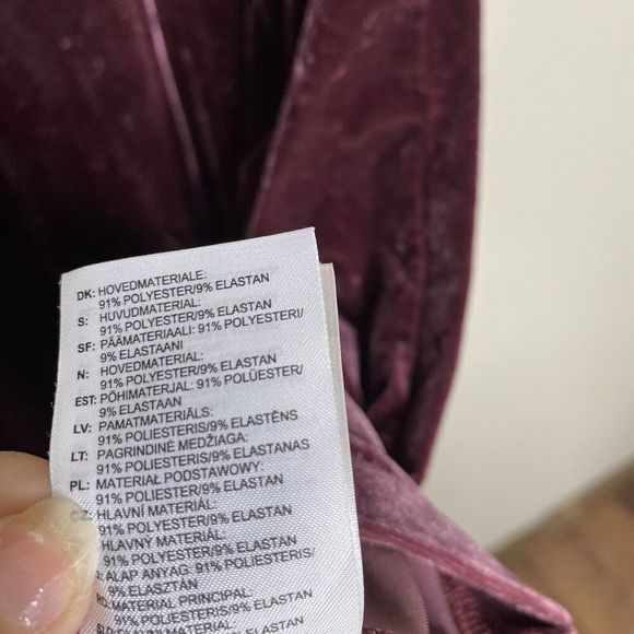 Adidas Originals Pink Velvet Velour High Neck Dress XS - Picture 9 of 11